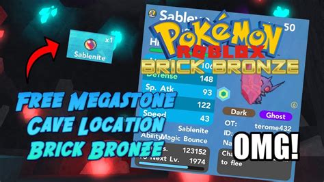 pokemon brick bronze tutorial how to get mega stone .